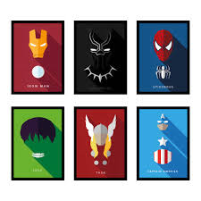 Hero Symbol Wall Poster